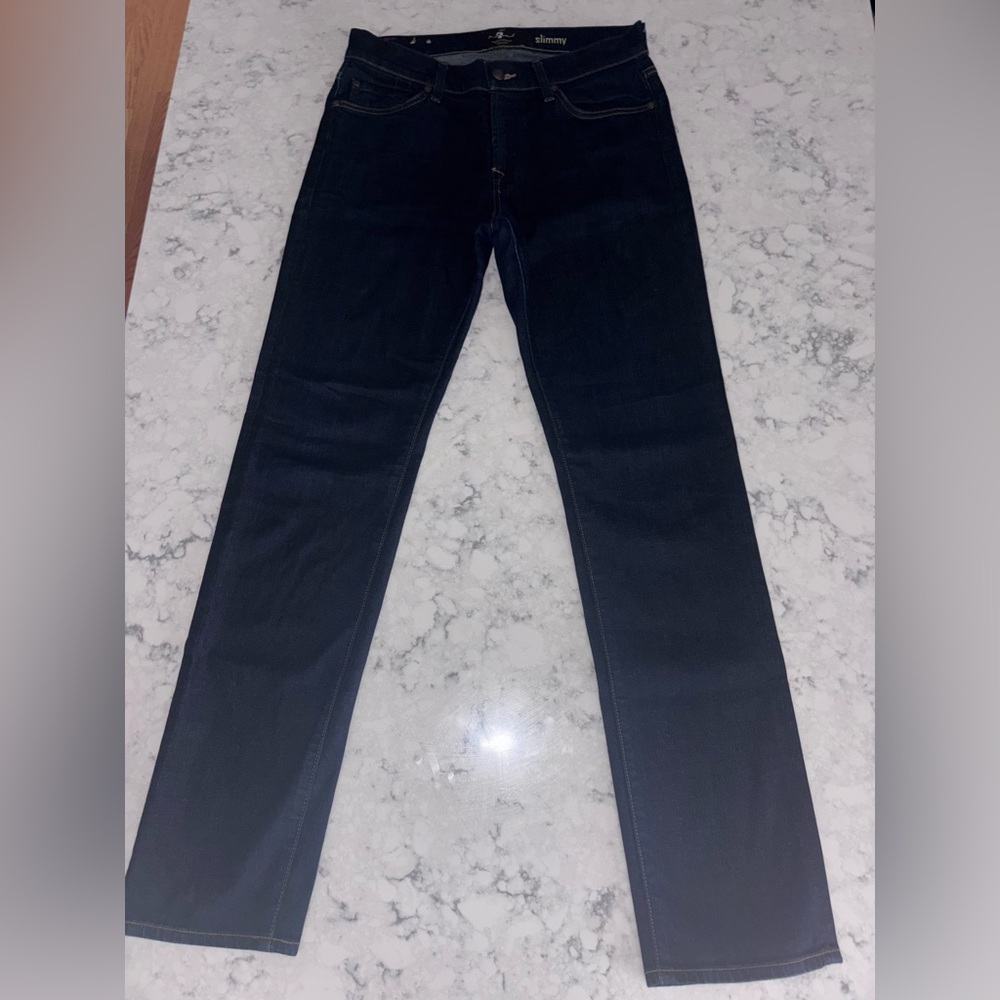 Men’s 7 For All Mankind FoolProof Denim Slimmy Size 31